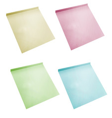 Изолированный Стикер Записка