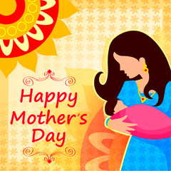 Happy Mother's Day celebration background