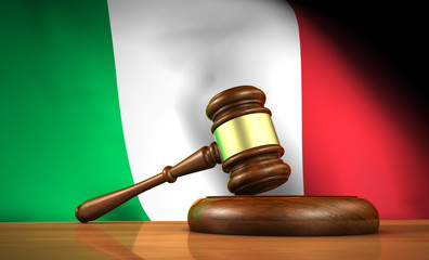 Italian Law And Justice Concept