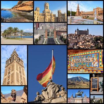 Spain collage
