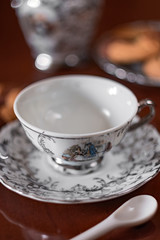 Tea cup with spoon