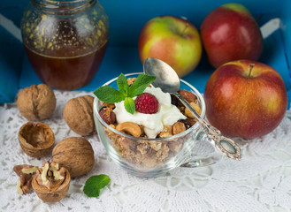 Muesli. Home made granola