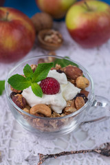 Muesli. Home made granola