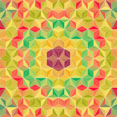 Colorful Triangle Pattern