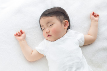 子供の寝顔