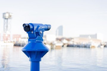Fototapeta premium Blue viewpoint
