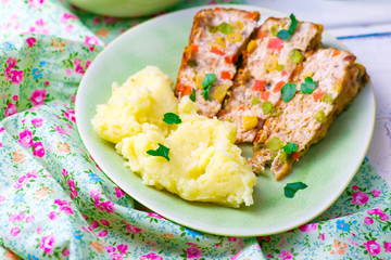 chicken casserole with vegetables
