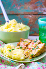 chicken casserole with vegetables