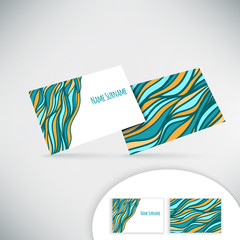 Business card template
