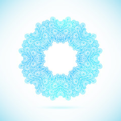 Round indian pattern