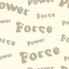 Force and power