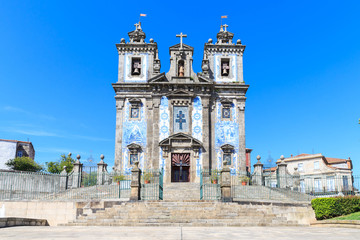 Church of Santo Ildefonso in Porto