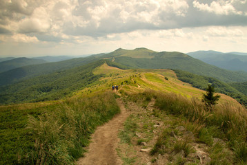 Mountin path in Bieszczady © Tomasz Kubis