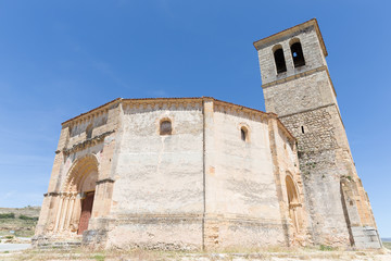 Veracruz medieval church, ancient templar church in Segovia