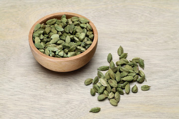 Bowl of Cardamoms