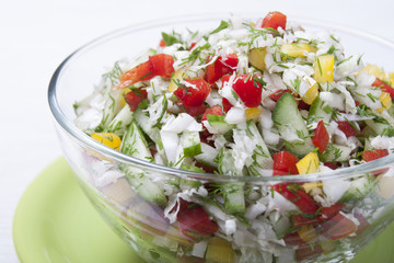 Vegetable salad.