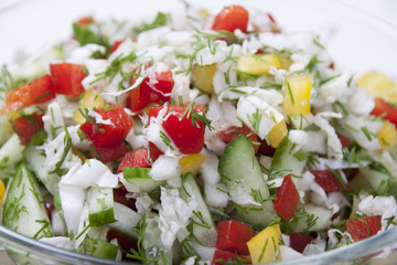 Vegetable salad.