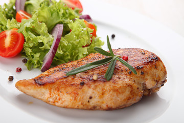 grilled chicken fillet