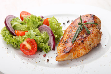 grilled chicken fillet