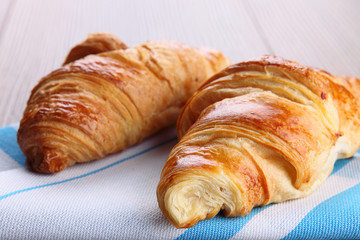 coffee and croissant