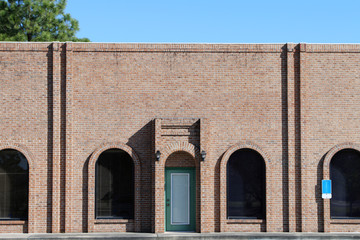 Generic small brick office exterior - 81630990