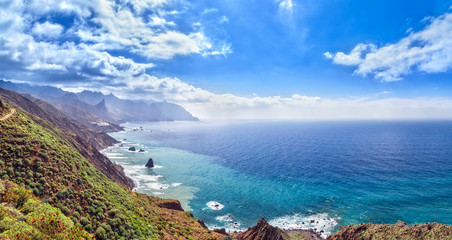 Canarian landscape. Panorama © Vitalez