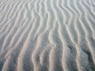 Fototapeta na wymiar Sandy surface on the coast