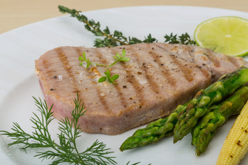 Grilled Tuna steak