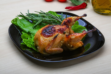 Roasted Quail
