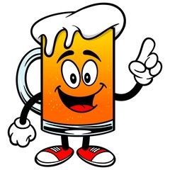 Beer Mascot Talking