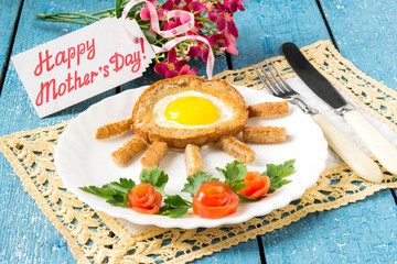 Breakfast - surprise for Mom