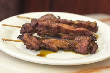 Teriyaki Chicken Kebab