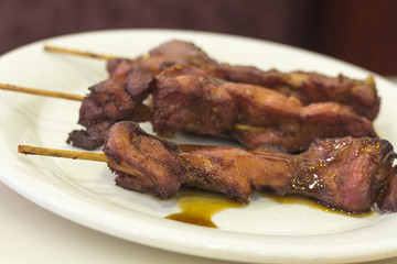 Teriyaki Chicken Kebab