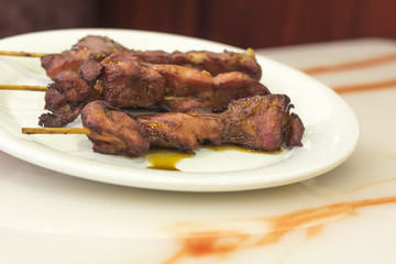 Teriyaki Chicken Kebab