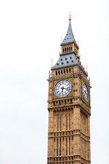 Naklejka premium Big Ben in Westminster, London England UK