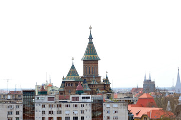 Fototapeta premium timisoara city cathedral