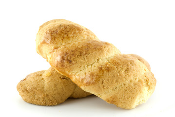 Cookies isolated on white background