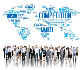 Competition Market Global Challenge Contest Concept