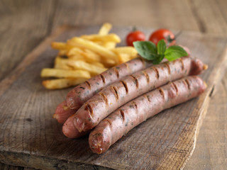 Grilled sausage