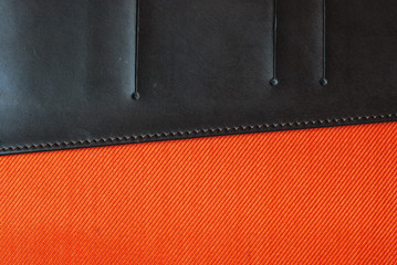 orange fabric texture