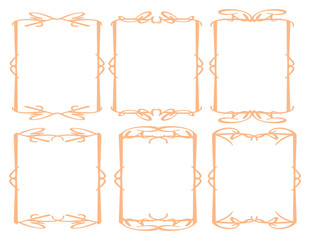 Decorative Frames with creative border designs