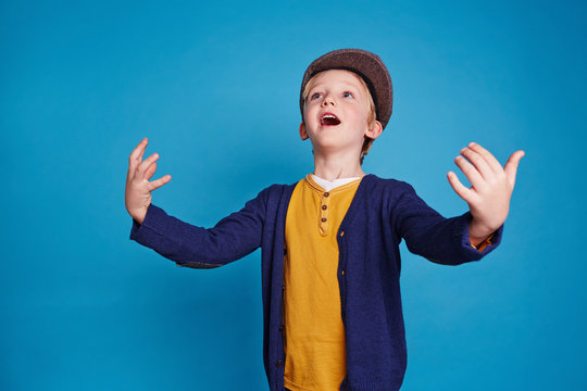 Ecstatic lad