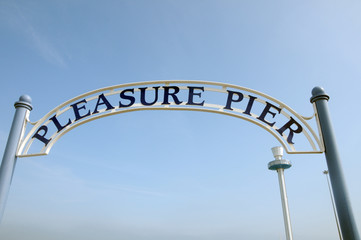 Fototapeta premium Weymouth Sea Life Tower on Dorset coast