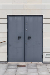 Obraz na płótnie Canvas metal door