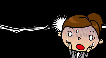 SDビジネスウーマン　ショック