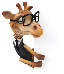 Fun giraffe © Julien Tromeur