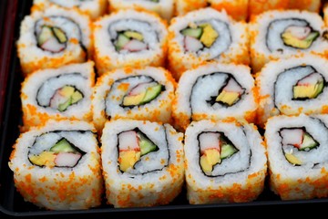 Japanese sushi traditional delicious - japanese food