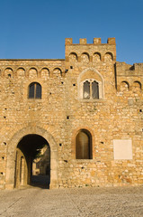 Naklejka premium Castle of Bovino. Puglia. Italy.