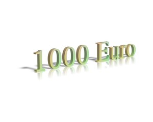 1000 euro