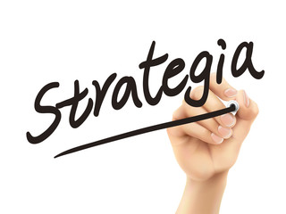 Italian words for Strategy